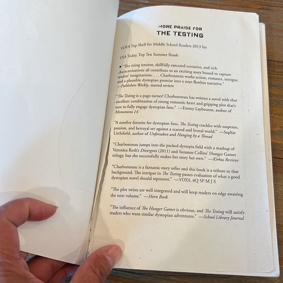 THE TESTING - Picture 5 of 5